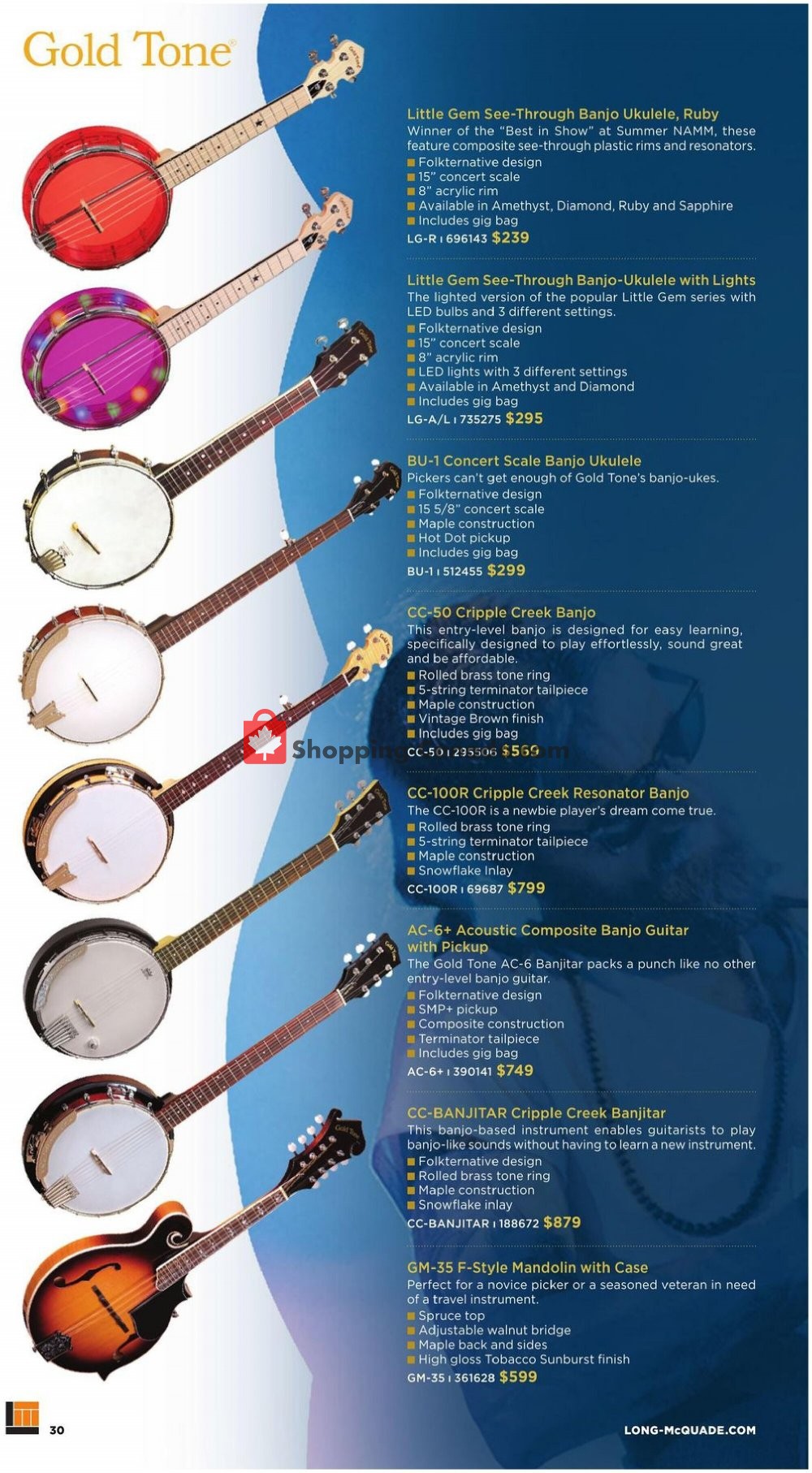 Long & McQuade flyer from Thursday October 8, 2020 to Saturday July 31, 2021 - page 30