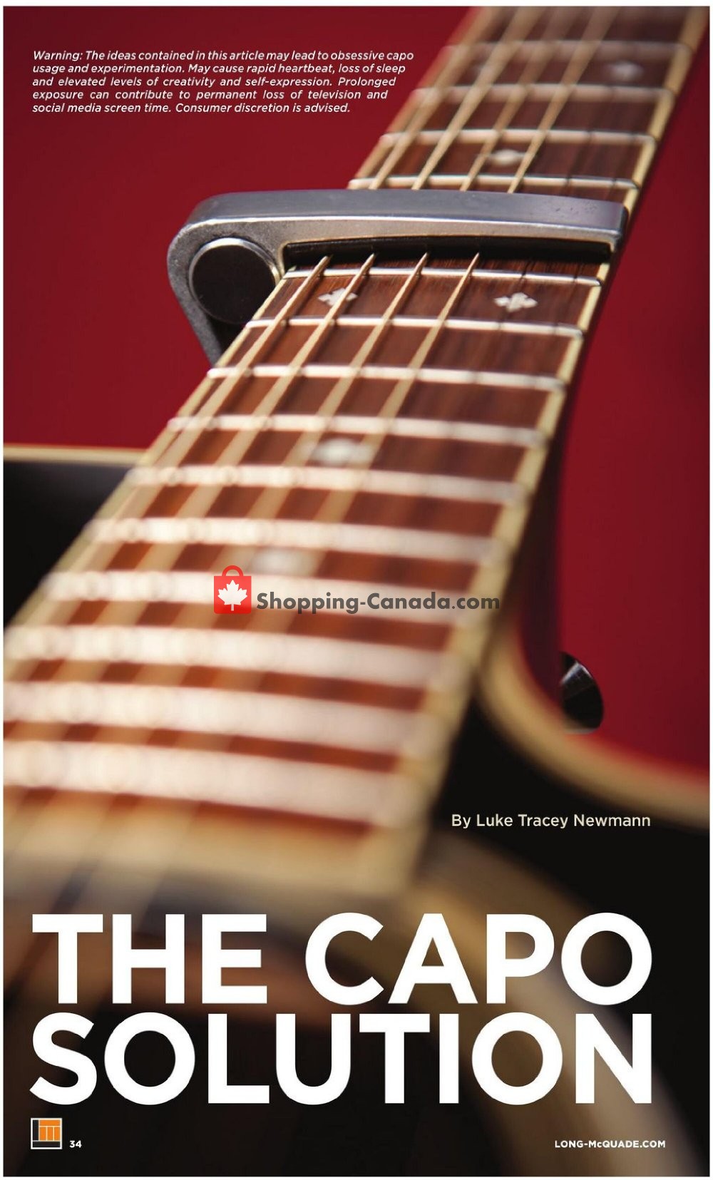 Long & McQuade flyer from Thursday October 8, 2020 to Saturday July 31, 2021 - page 34