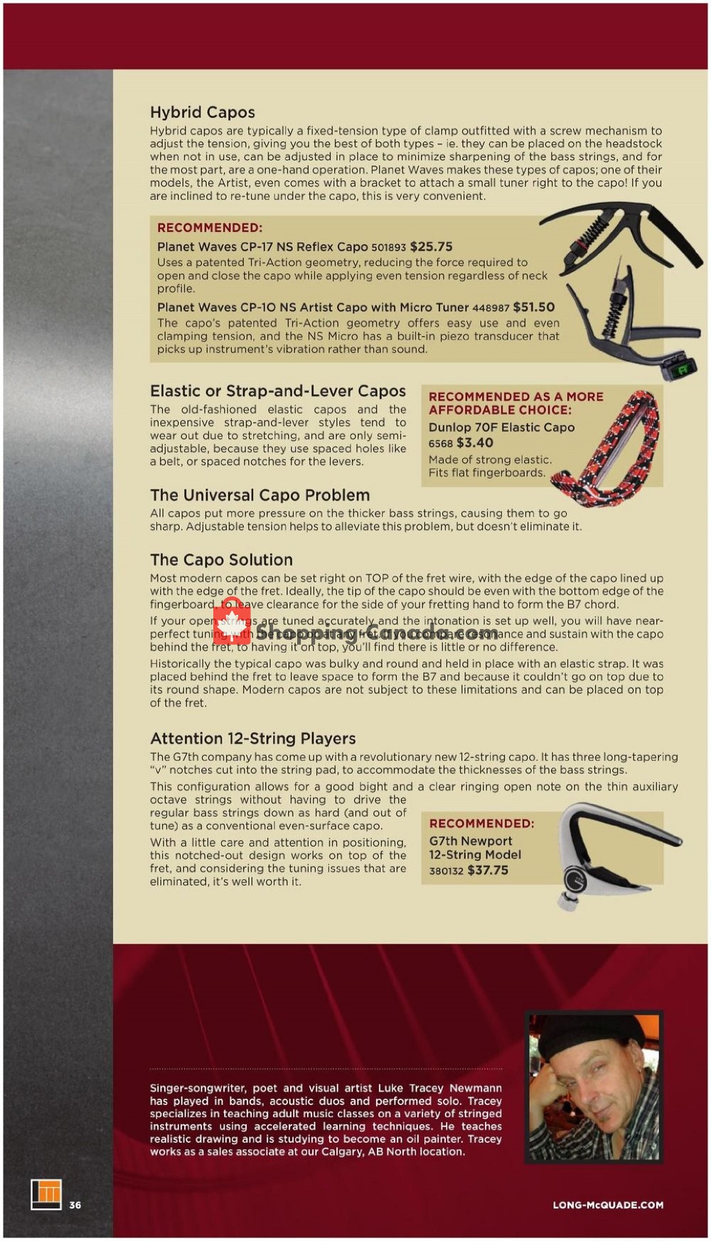 Long & McQuade flyer from Thursday October 8, 2020 to Saturday July 31, 2021 - page 36