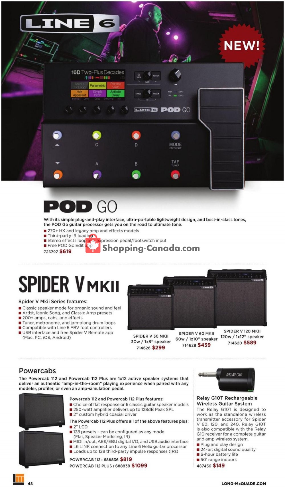 Long & McQuade flyer from Thursday October 8, 2020 to Saturday July 31, 2021 - page 48