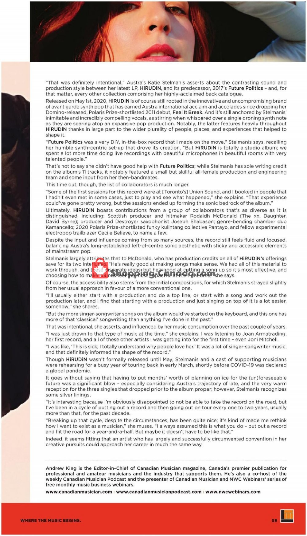 Long & McQuade flyer from Thursday October 8, 2020 to Saturday July 31, 2021 - page 59