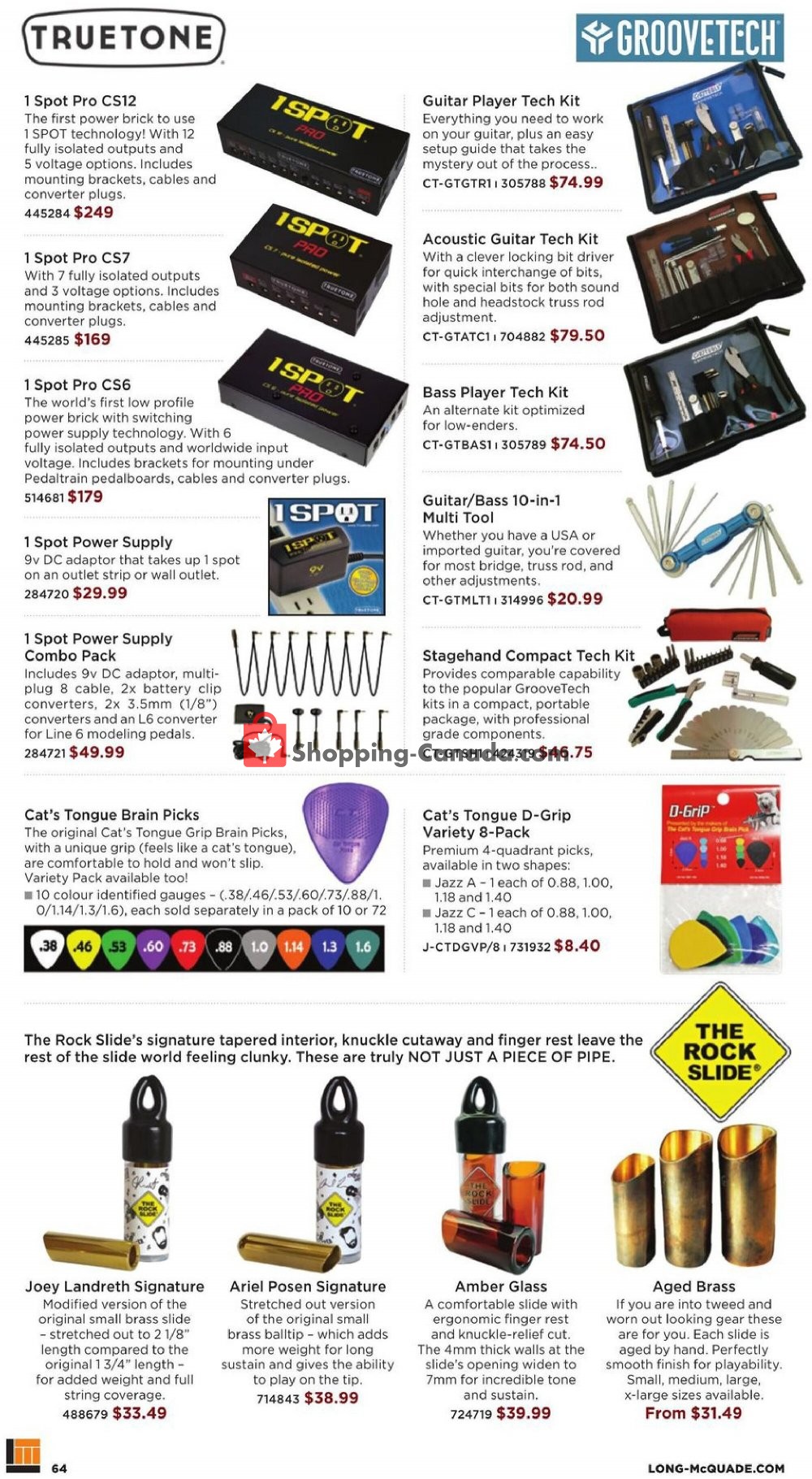 Long & McQuade flyer from Thursday October 8, 2020 to Saturday July 31, 2021 - page 64