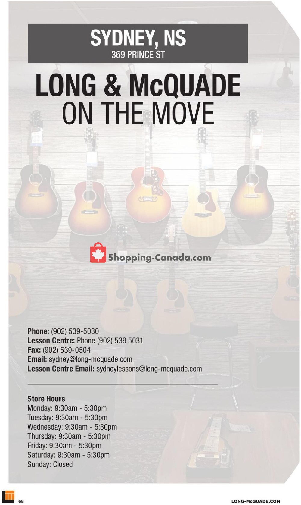 Long & McQuade flyer from Thursday October 8, 2020 to Saturday July 31, 2021 - page 68