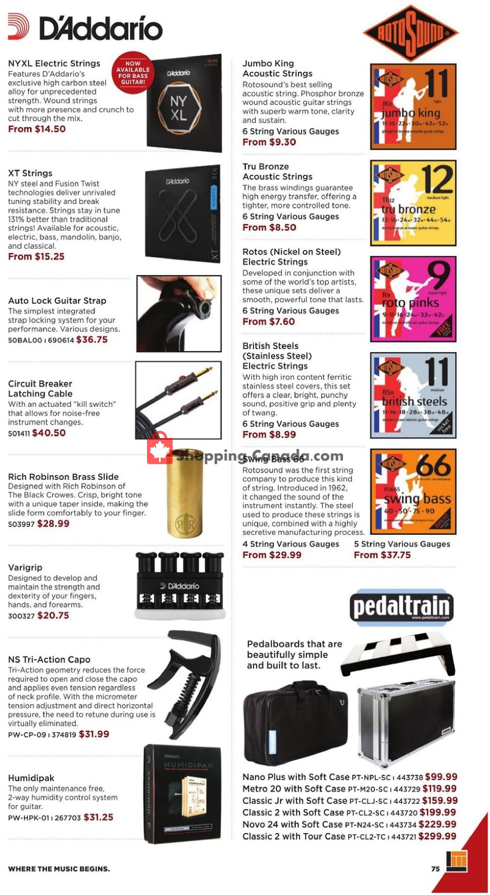 Long & McQuade flyer from Thursday October 8, 2020 to Saturday July 31, 2021 - page 75