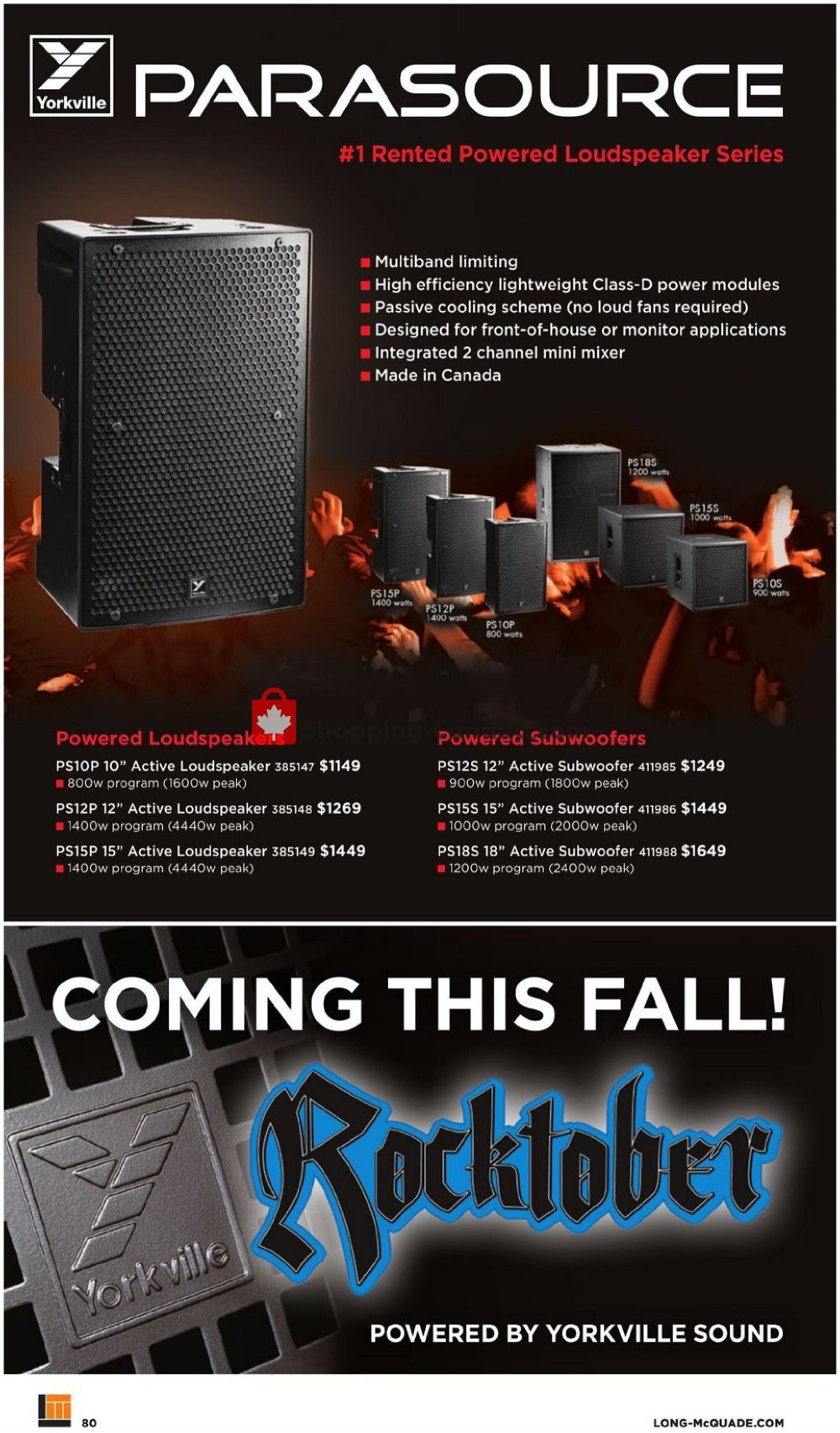 Long & McQuade flyer from Thursday October 8, 2020 to Saturday July 31, 2021 - page 80