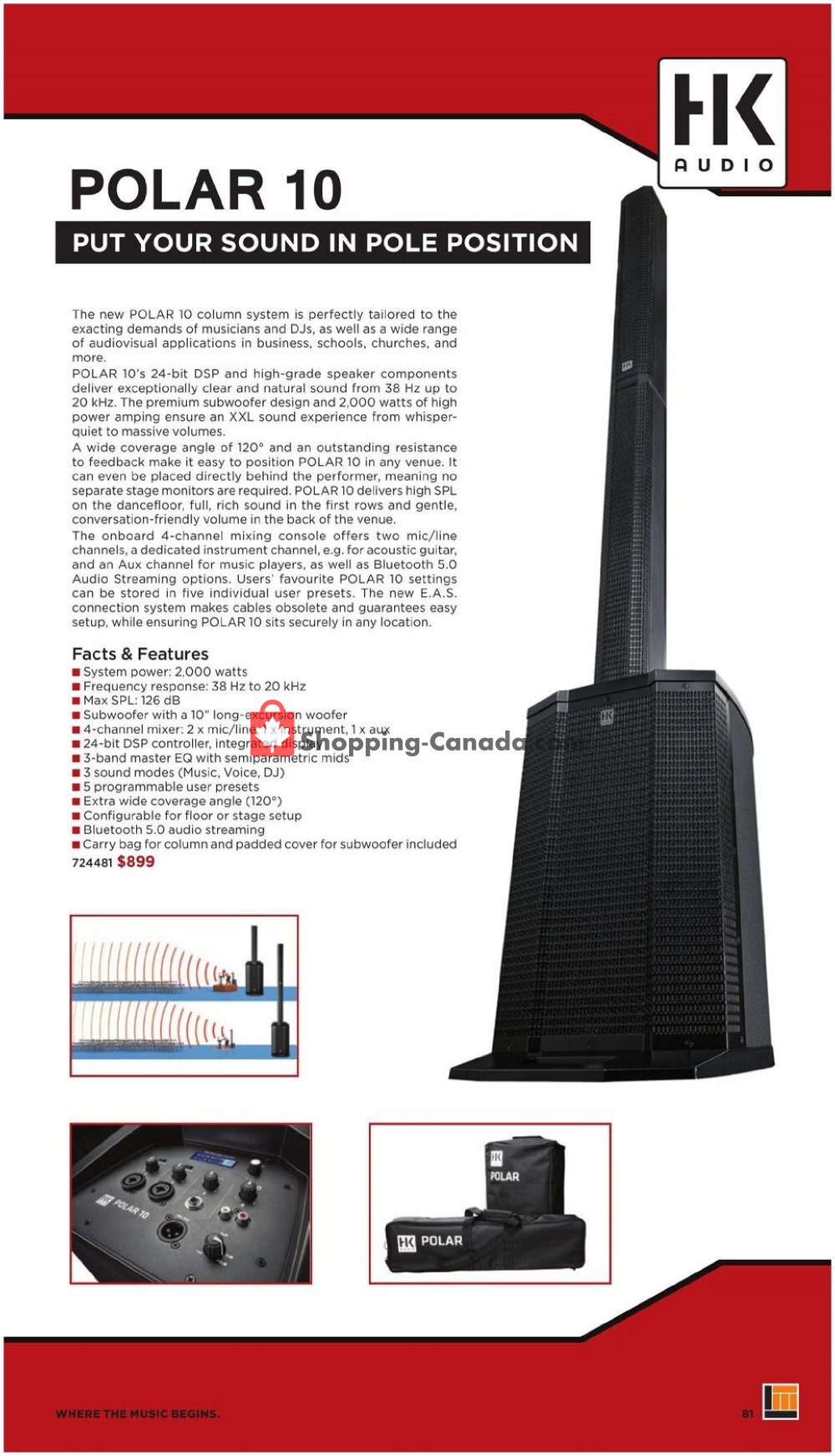 Long & McQuade flyer from Thursday October 8, 2020 to Saturday July 31, 2021 - page 81