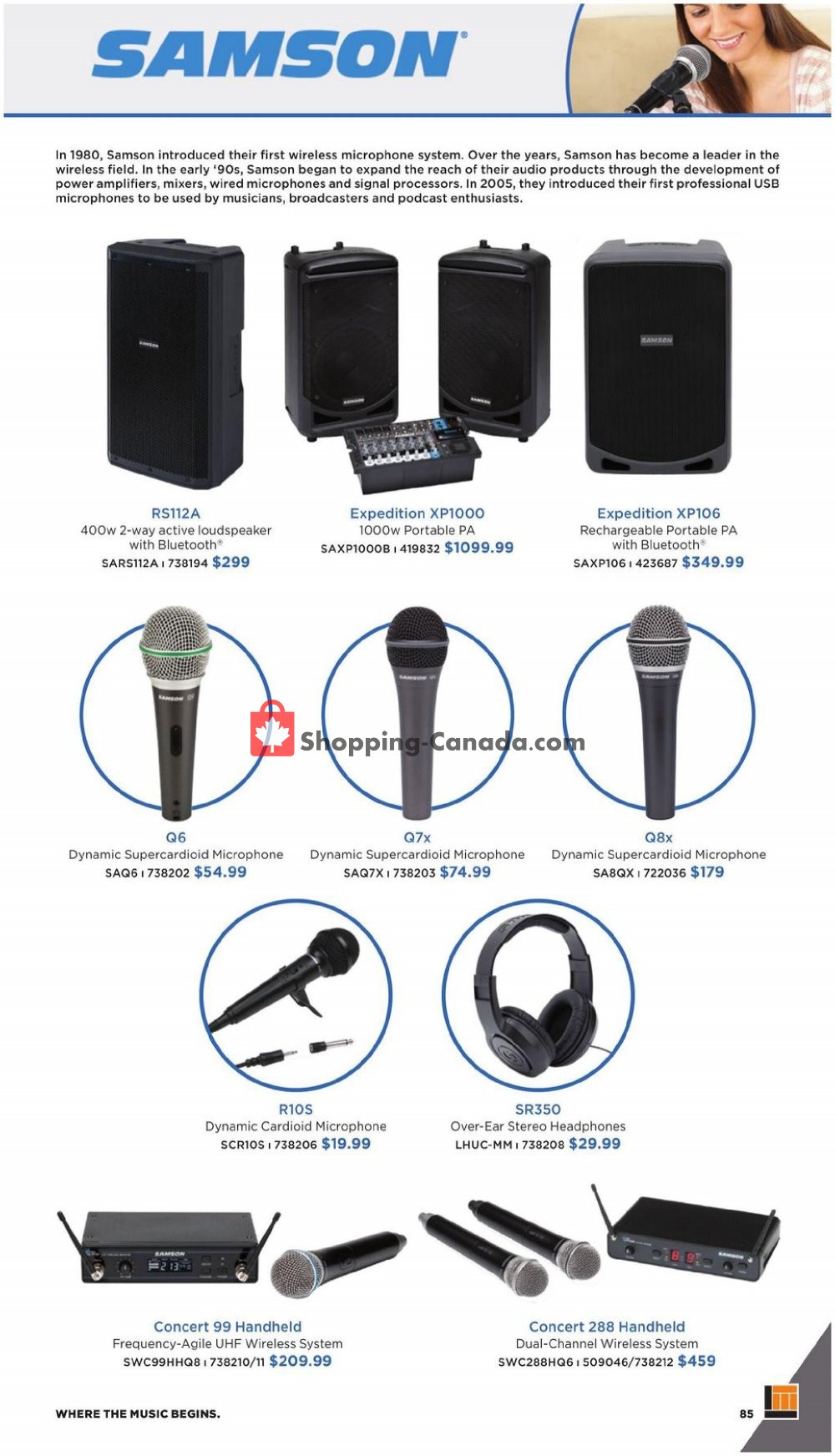 Long & McQuade flyer from Thursday October 8, 2020 to Saturday July 31, 2021 - page 85