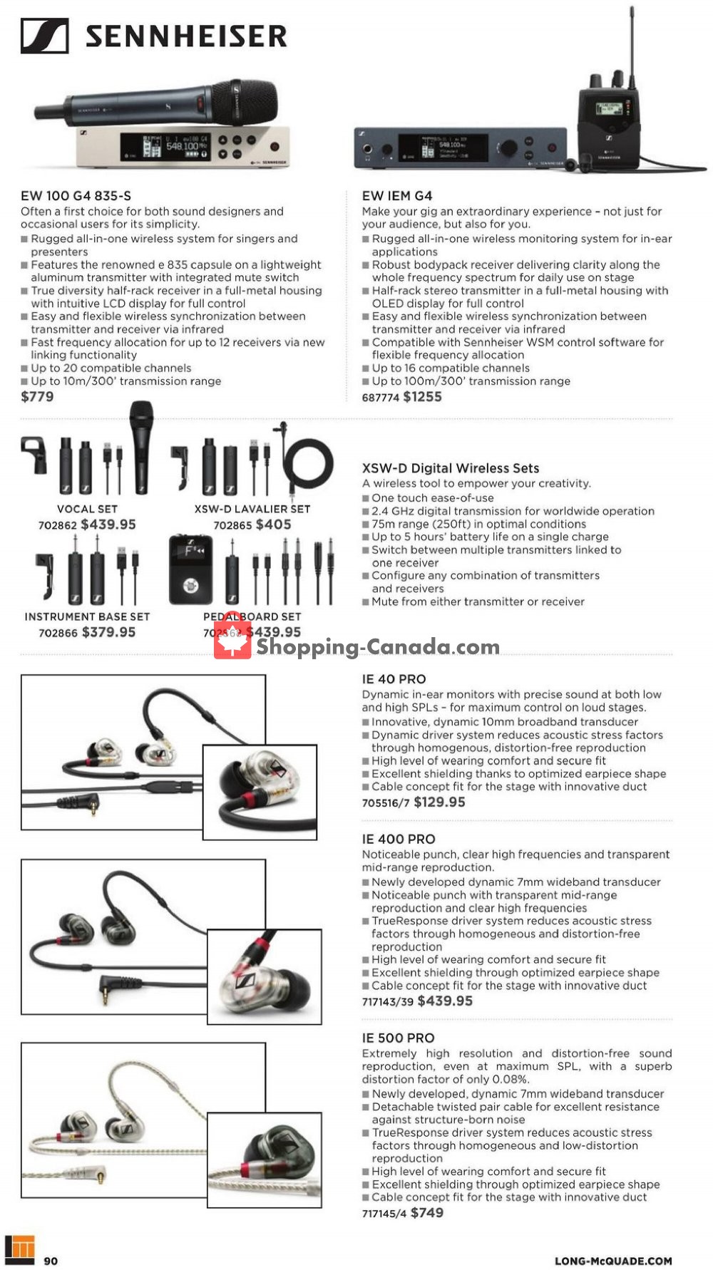 Long & McQuade flyer from Thursday October 8, 2020 to Saturday July 31, 2021 - page 90