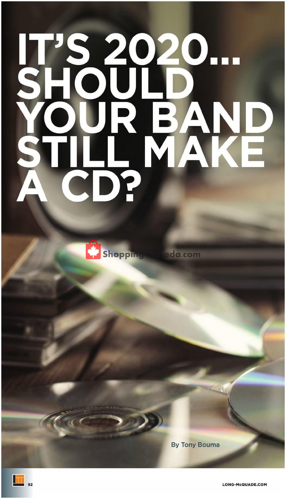 Long & McQuade flyer from Thursday October 8, 2020 to Saturday July 31, 2021 - page 92