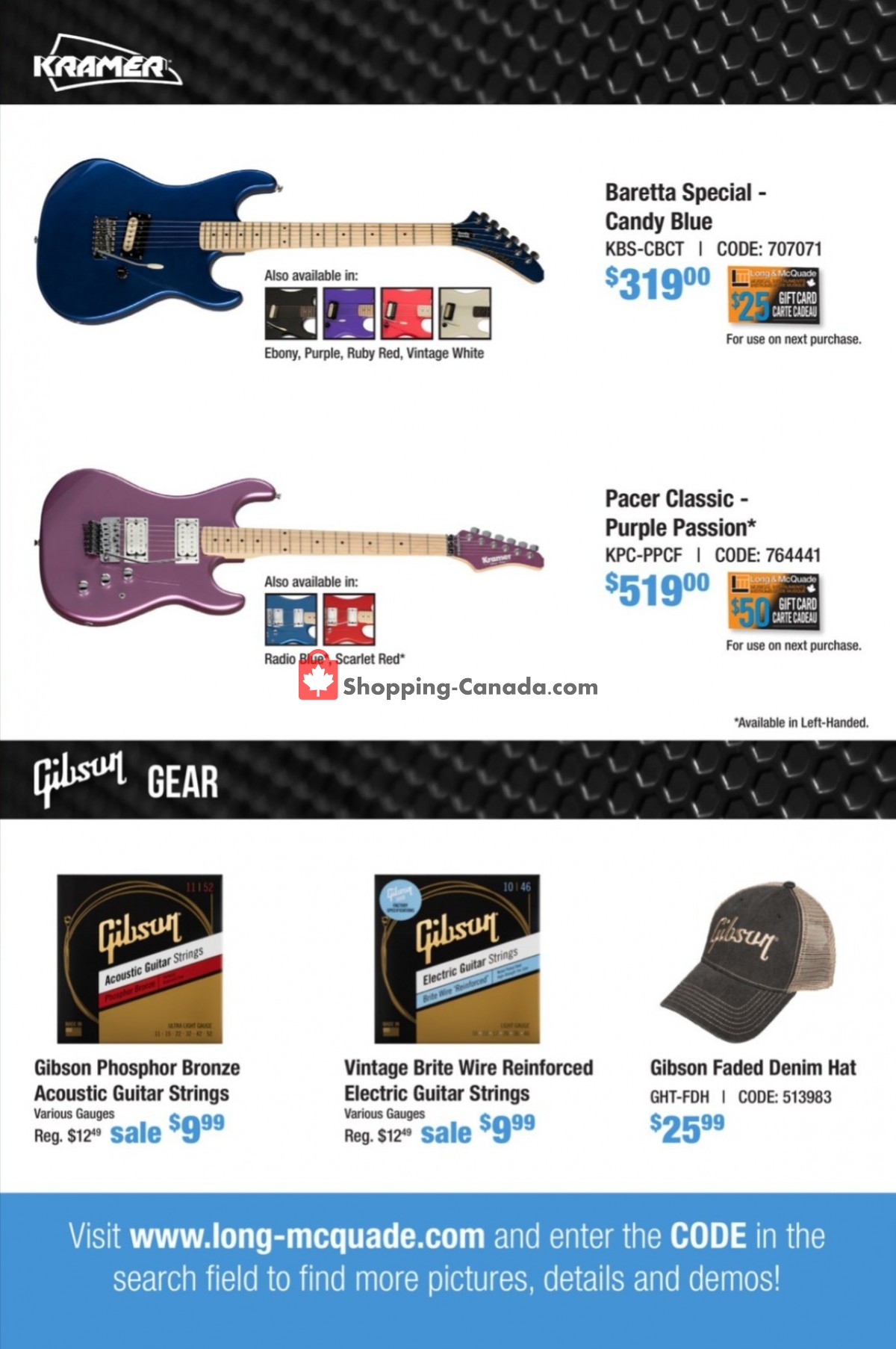 Long & McQuade flyer from Thursday September 29, 2022 to Monday October 31, 2022 - page 11