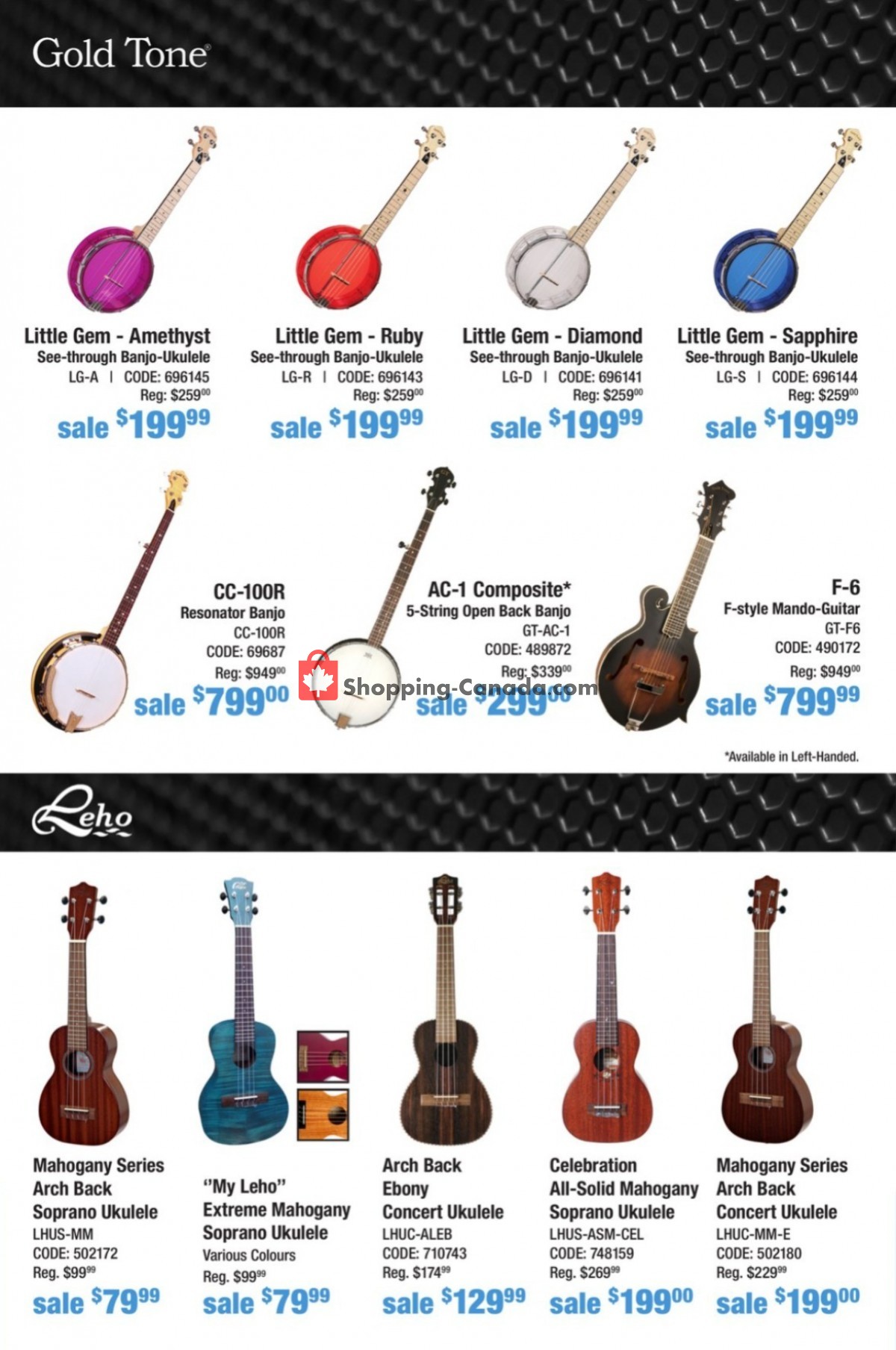 Long & McQuade flyer from Thursday September 29, 2022 to Monday October 31, 2022 - page 12