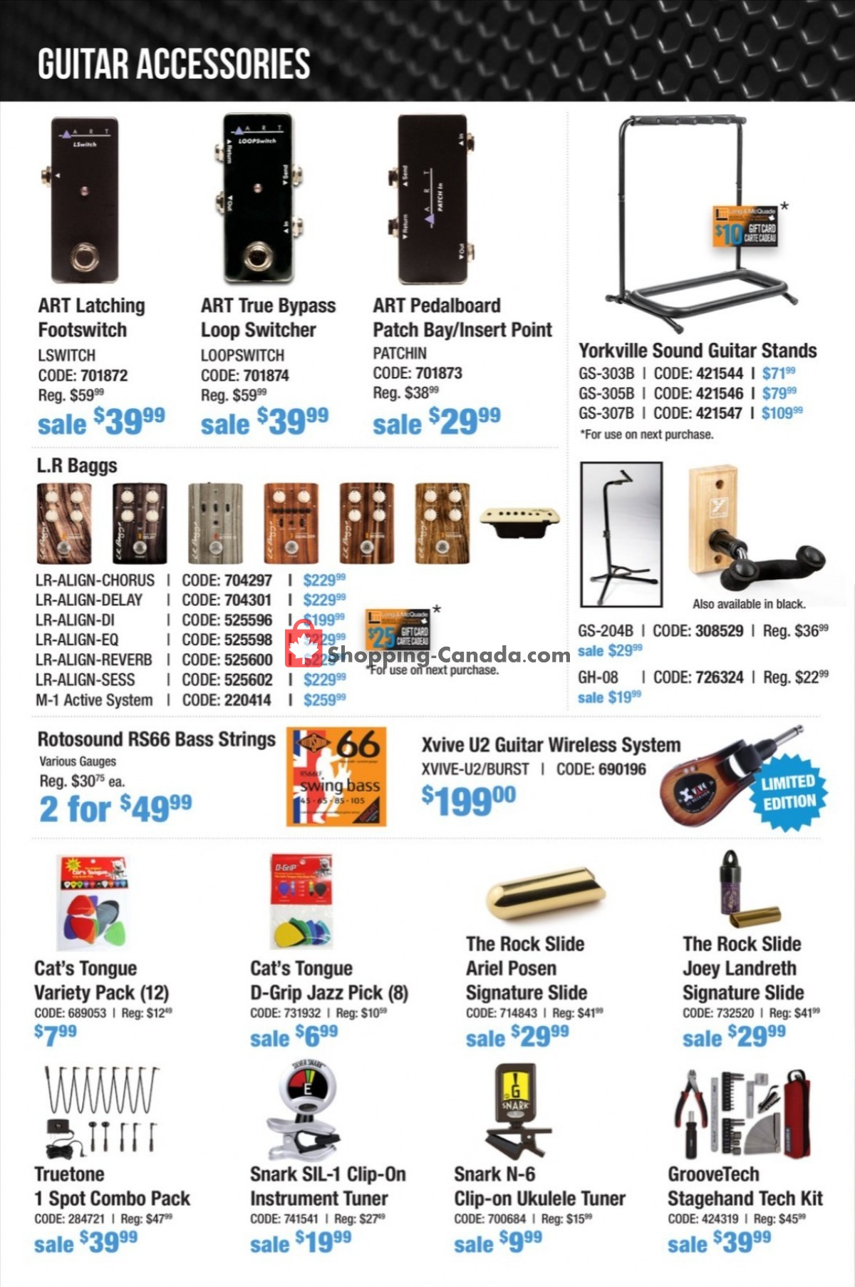 Long & McQuade flyer from Thursday September 29, 2022 to Monday October 31, 2022 - page 15