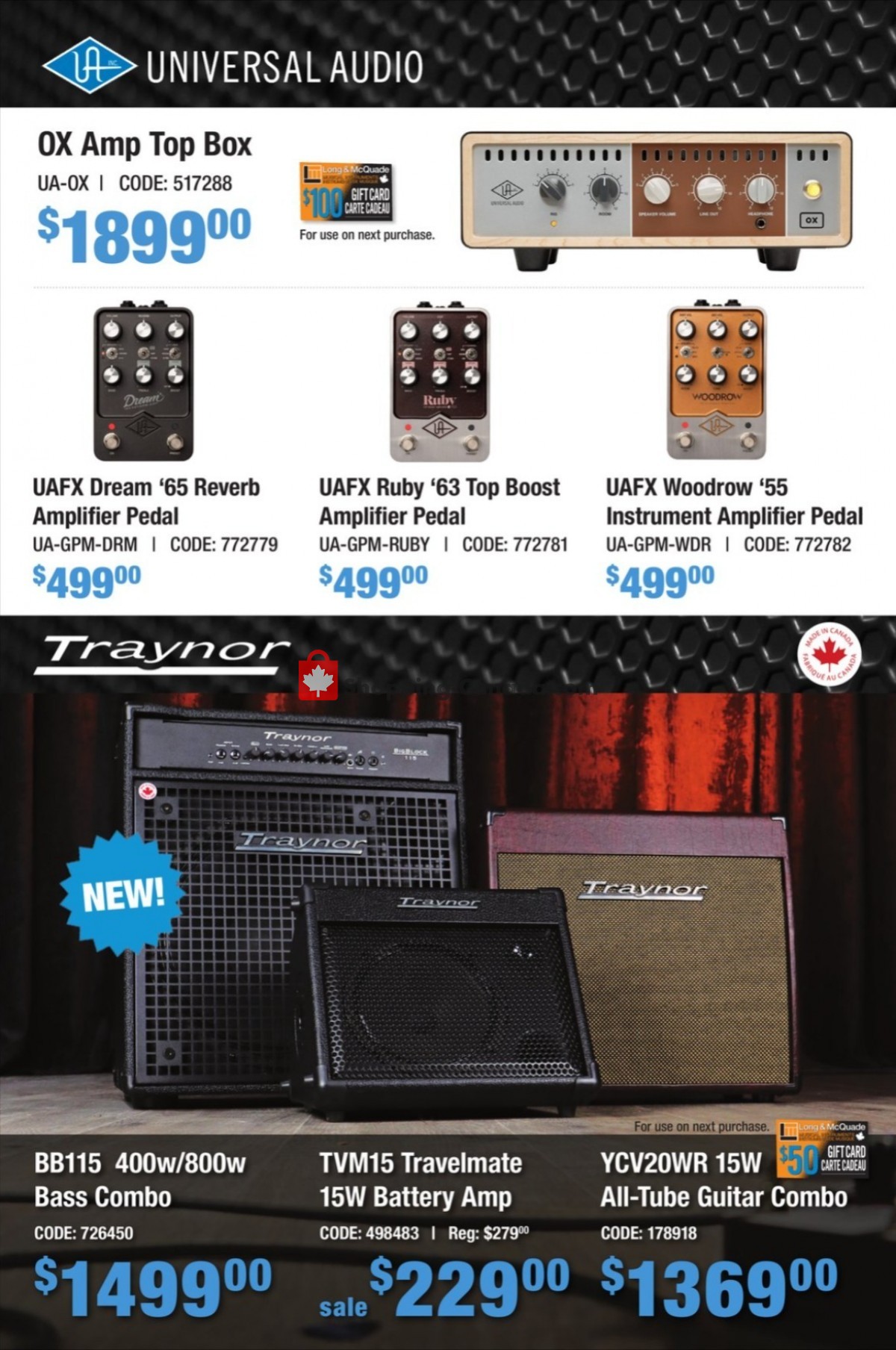 Long & McQuade flyer from Thursday September 29, 2022 to Monday October 31, 2022 - page 16