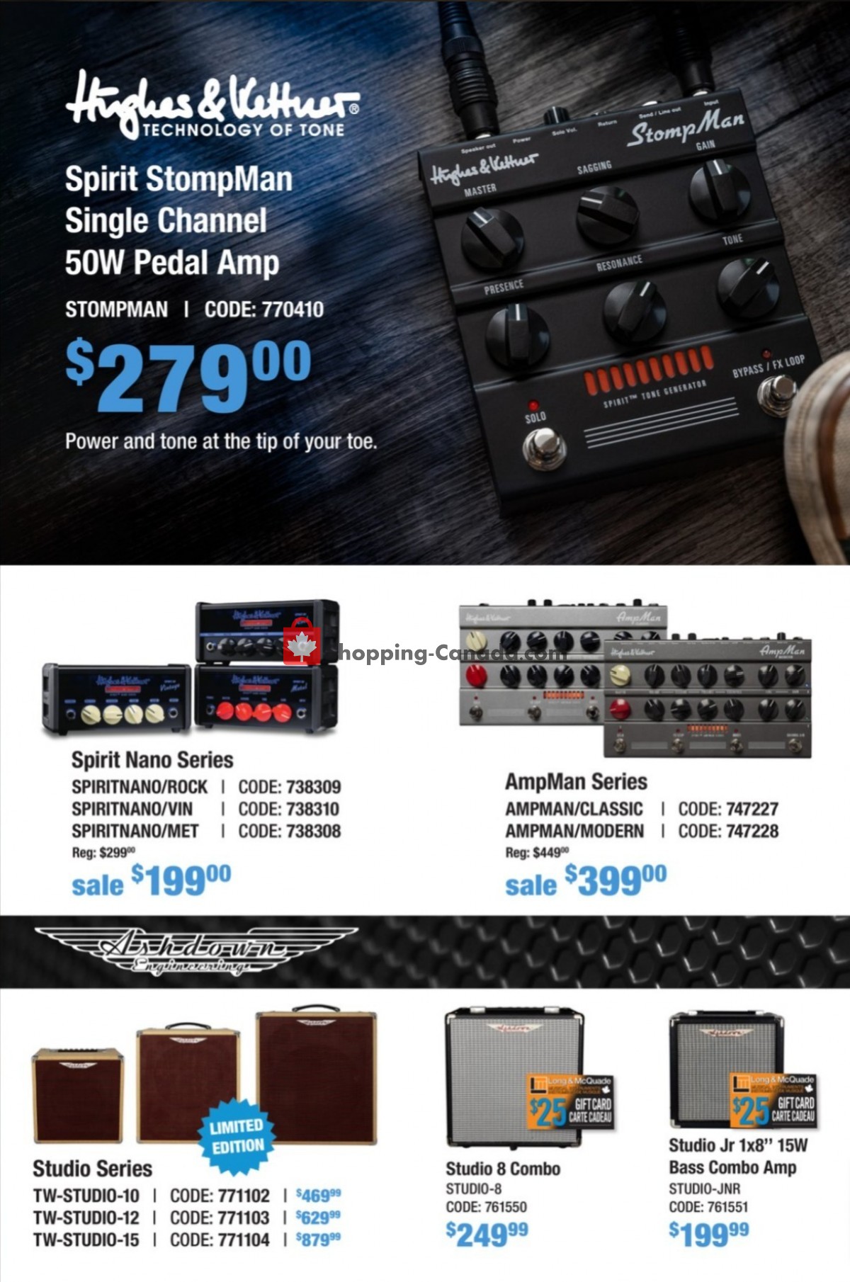 Long & McQuade flyer from Thursday September 29, 2022 to Monday October 31, 2022 - page 17