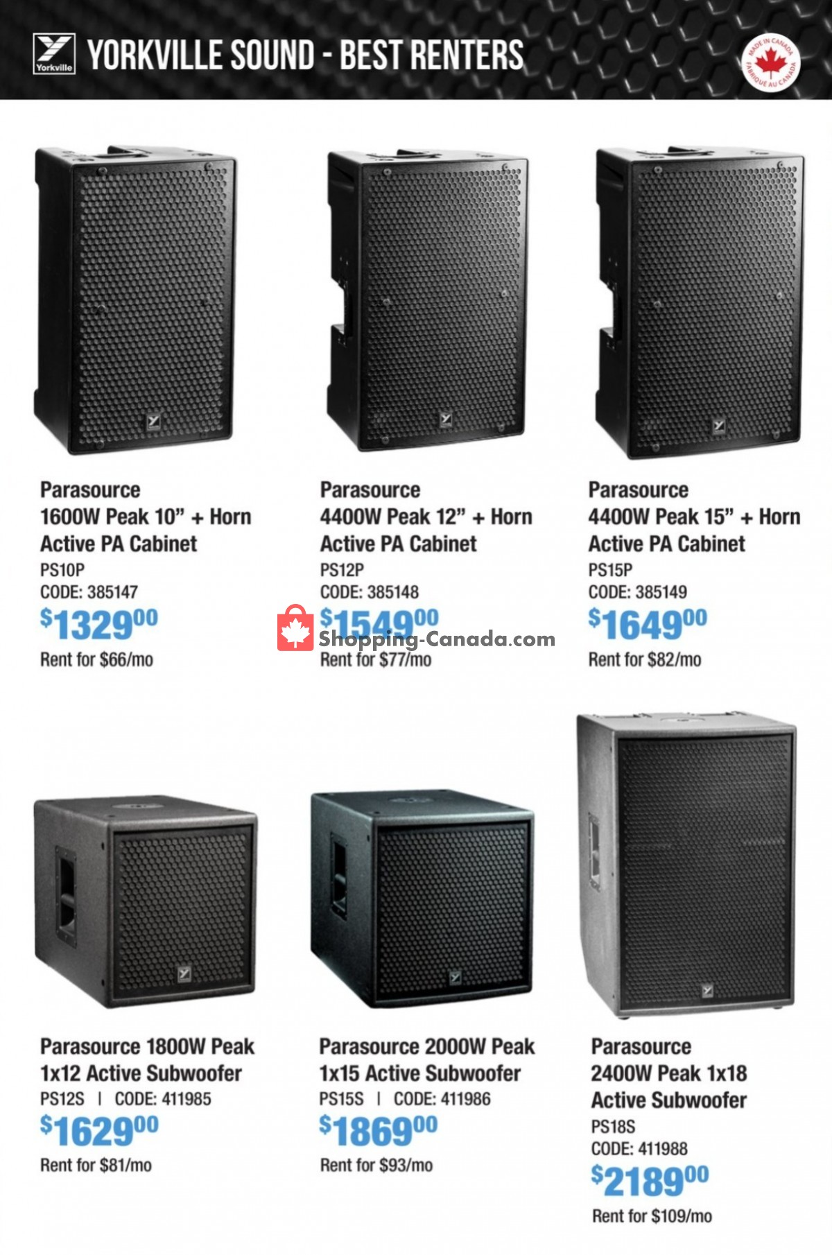 Long & McQuade flyer from Thursday September 29, 2022 to Monday October 31, 2022 - page 20