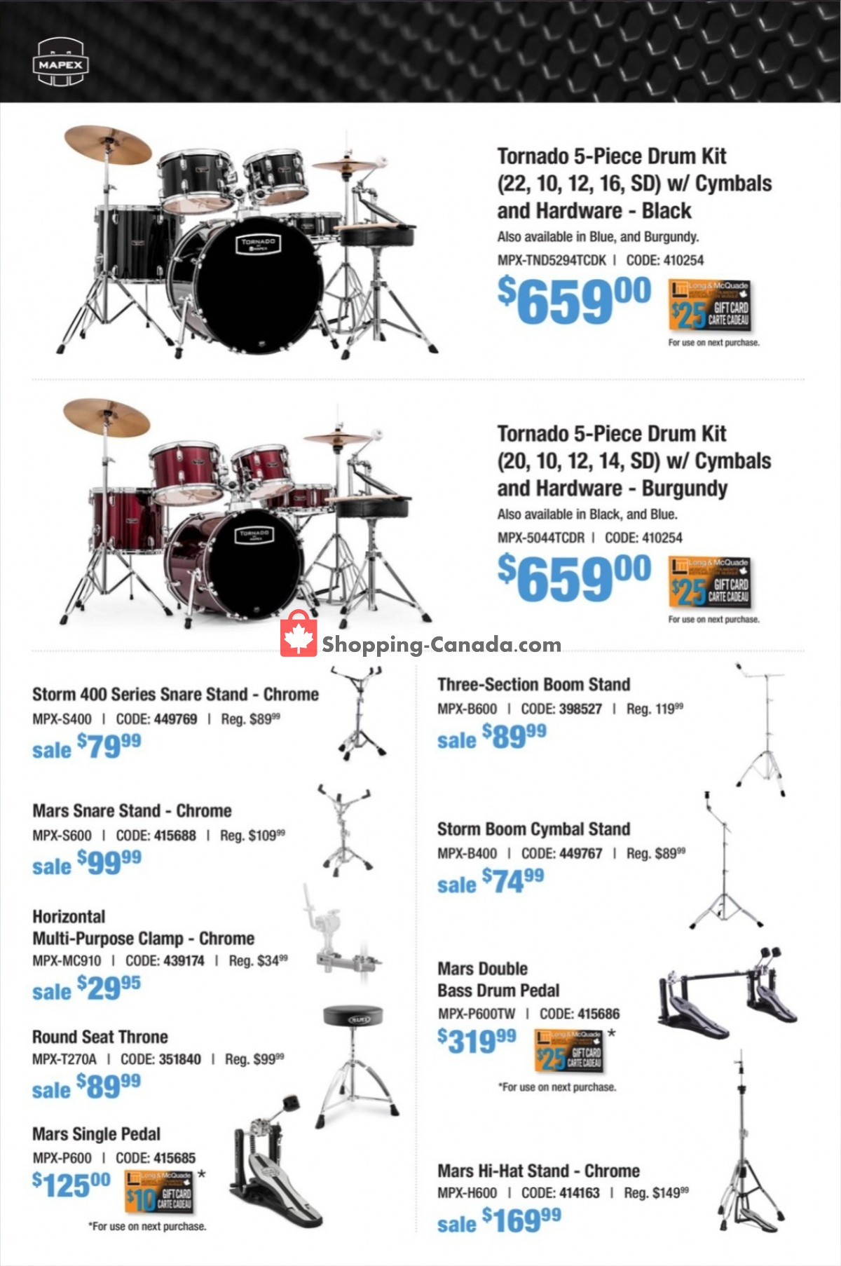 Long & McQuade flyer from Thursday September 29, 2022 to Monday October 31, 2022 - page 33