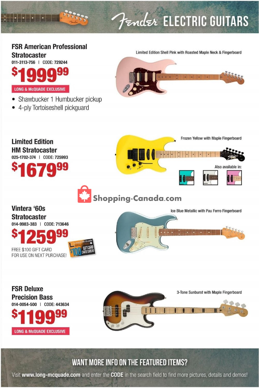 Long & McQuade flyer from Saturday August 1, 2020 to Monday August 31, 2020 - page 3