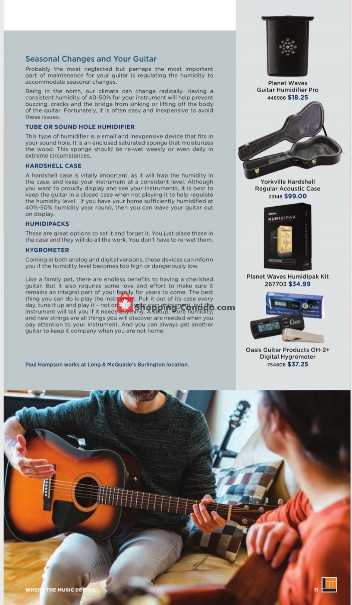 Long & McQuade flyer from Tuesday November 8, 2022 to Monday July 31, 2023 - page 10