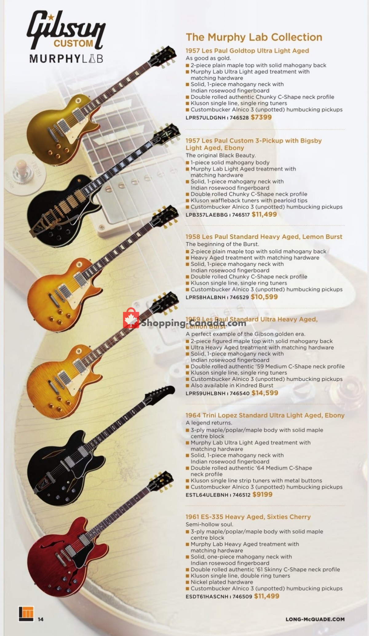 Long & McQuade flyer from Tuesday November 8, 2022 to Monday July 31, 2023 - page 12