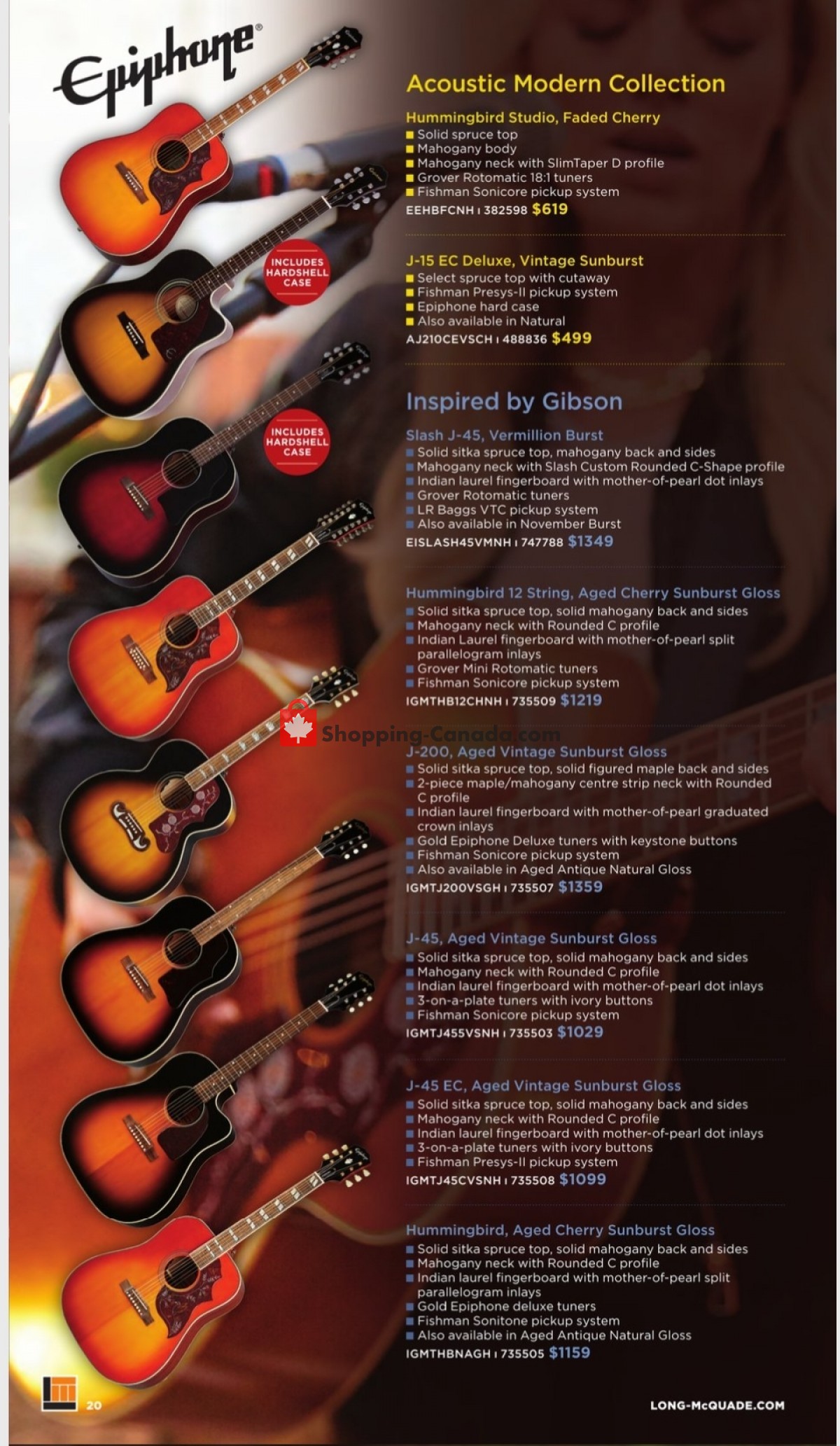 Long & McQuade flyer from Tuesday November 8, 2022 to Monday July 31, 2023 - page 18