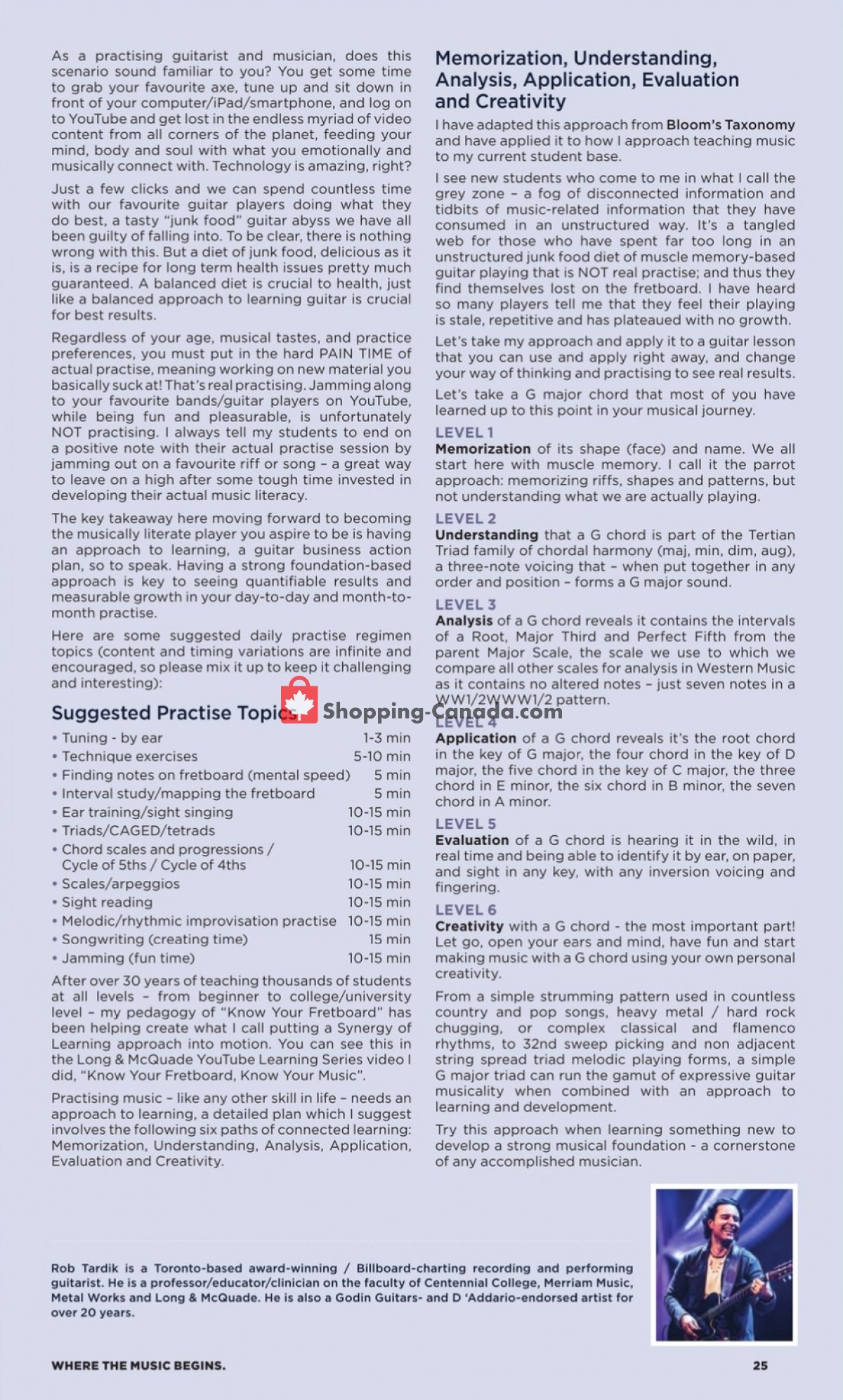 Long & McQuade flyer from Tuesday November 8, 2022 to Monday July 31, 2023 - page 20