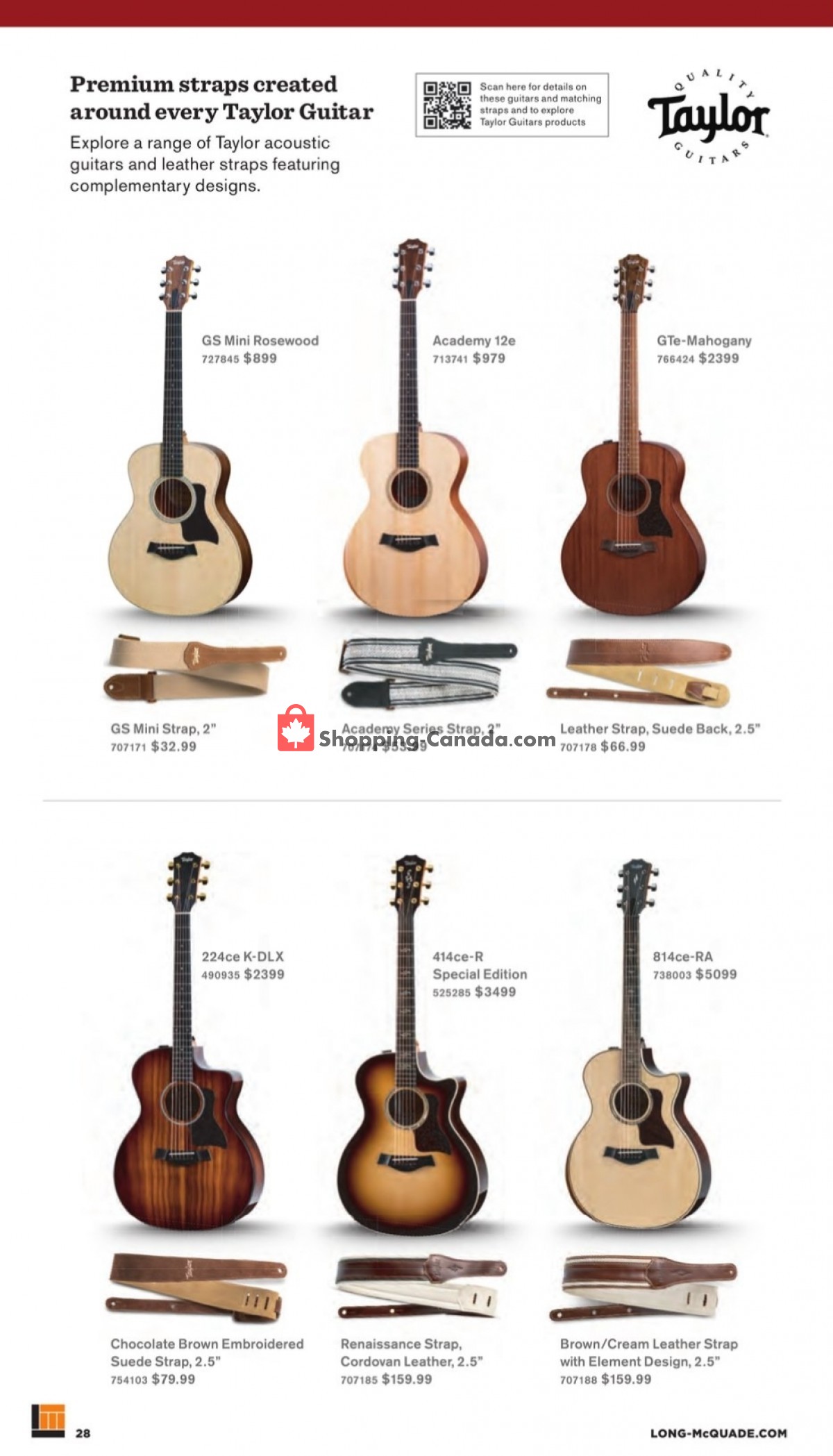 Long & McQuade flyer from Tuesday November 8, 2022 to Monday July 31, 2023 - page 23