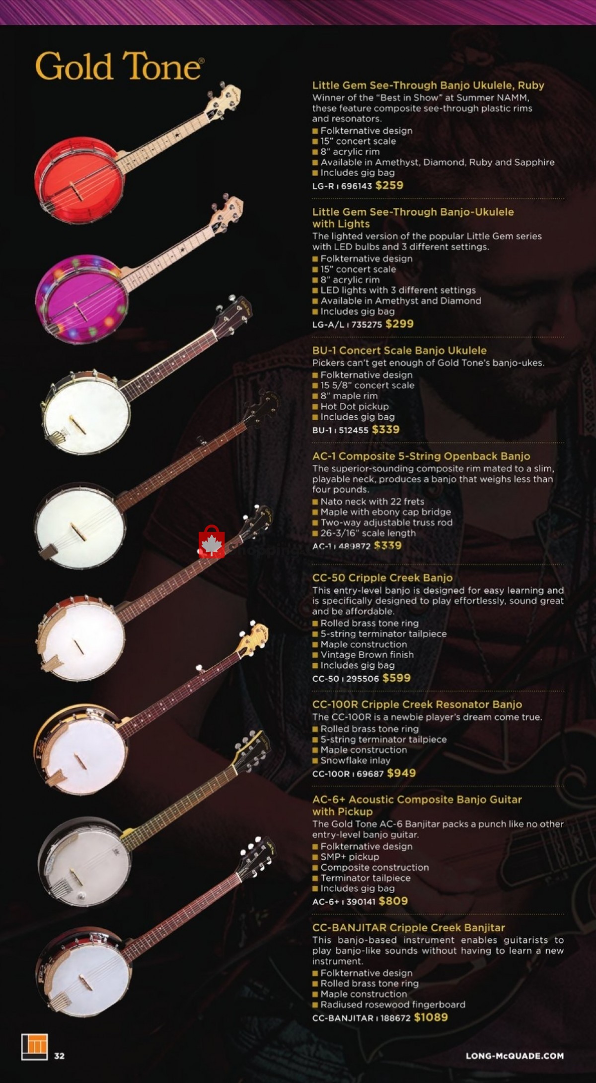 Long & McQuade flyer from Tuesday November 8, 2022 to Monday July 31, 2023 - page 27