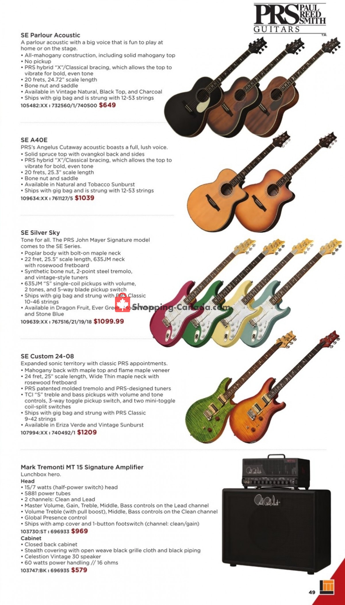 Long & McQuade flyer from Tuesday November 8, 2022 to Monday July 31, 2023 - page 37