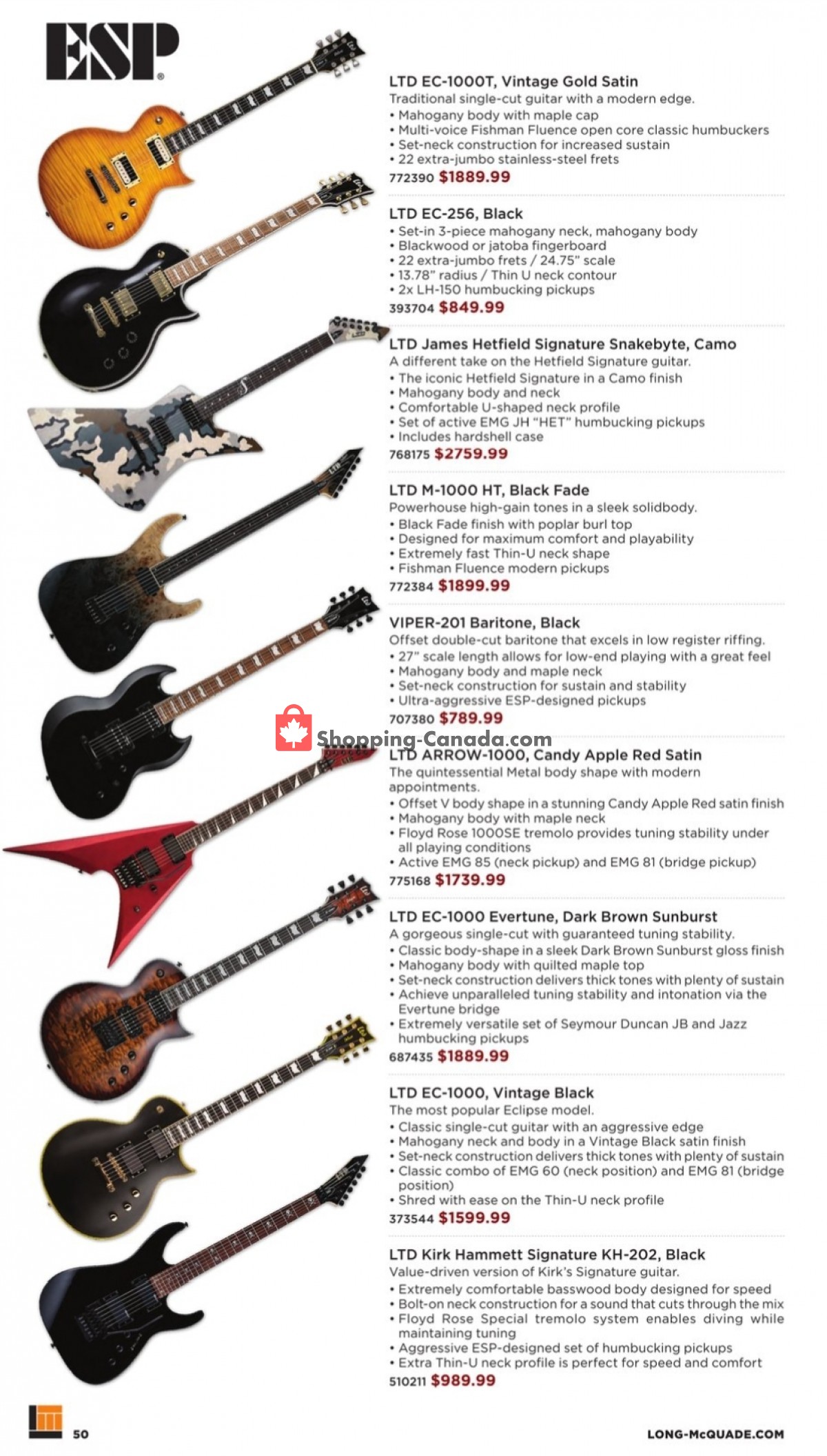 Long & McQuade flyer from Tuesday November 8, 2022 to Monday July 31, 2023 - page 38