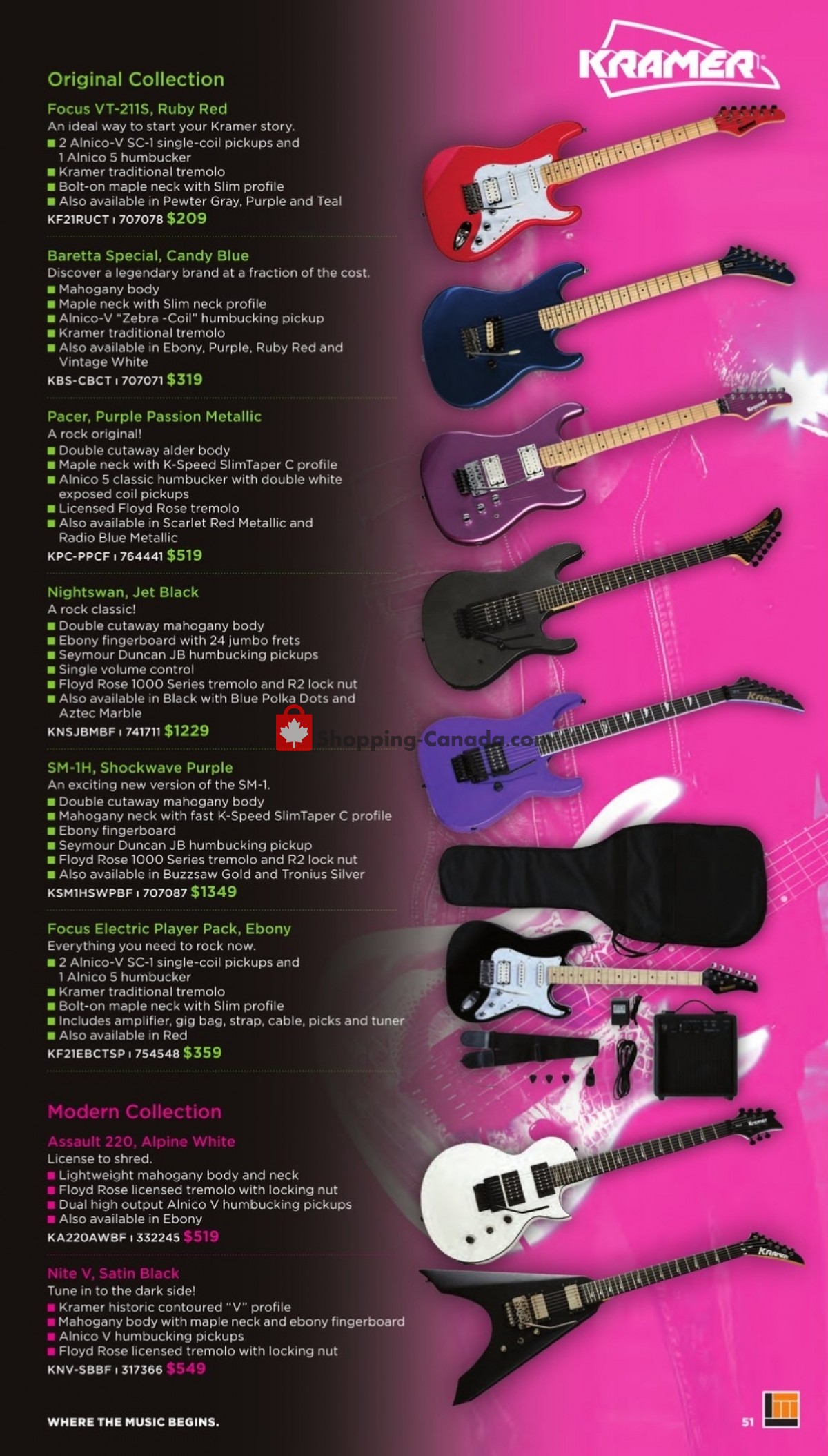 Long & McQuade flyer from Tuesday November 8, 2022 to Monday July 31, 2023 - page 39