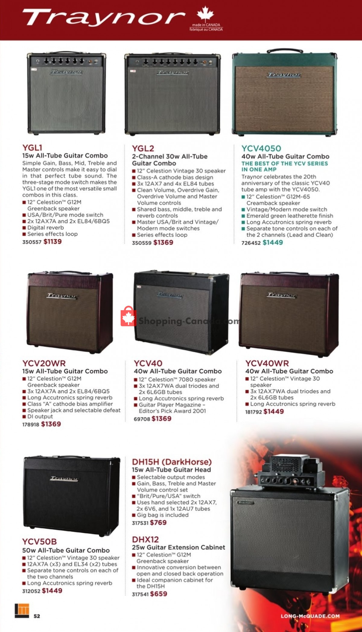 Long & McQuade flyer from Tuesday November 8, 2022 to Monday July 31, 2023 - page 40