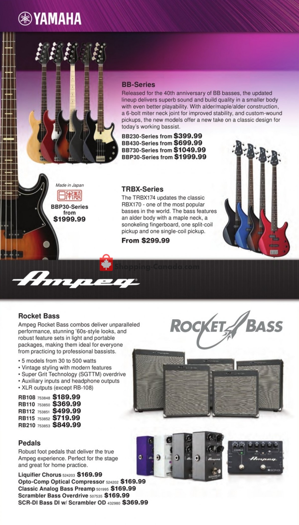 Long & McQuade flyer from Tuesday November 8, 2022 to Monday July 31, 2023 - page 47