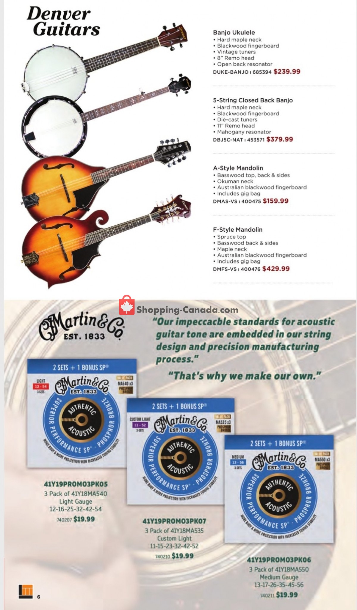 Long & McQuade flyer from Tuesday November 8, 2022 to Monday July 31, 2023 - page 5