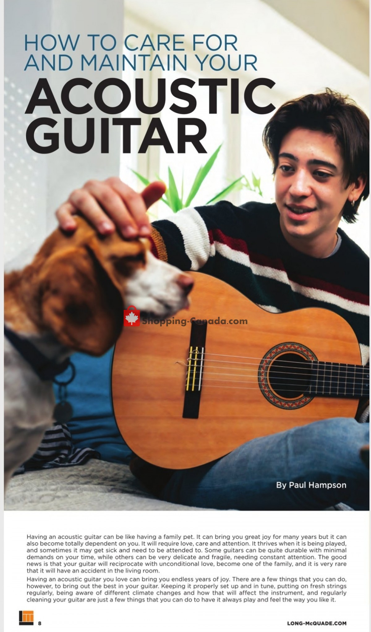 Long & McQuade flyer from Tuesday November 8, 2022 to Monday July 31, 2023 - page 7