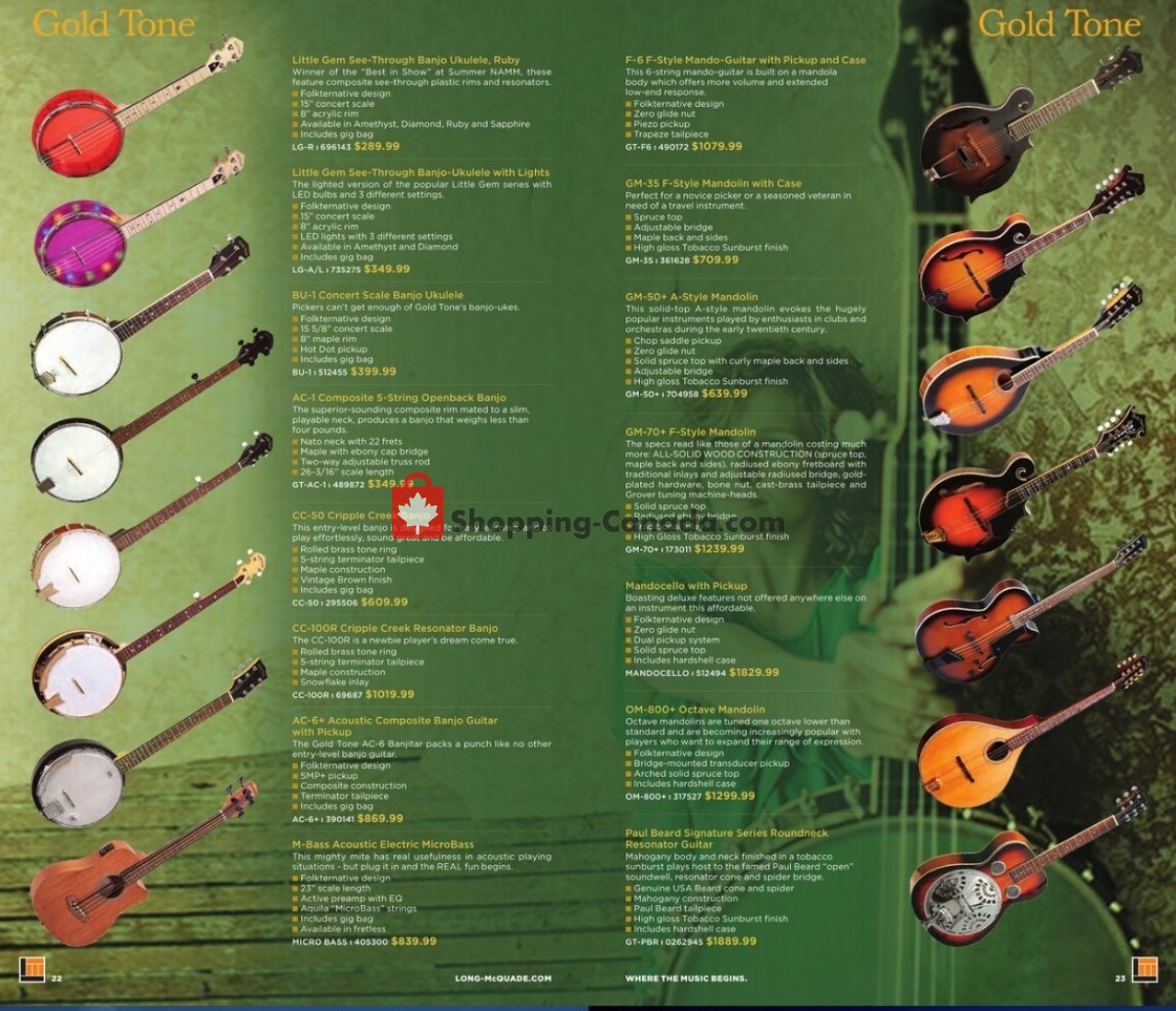 Long & McQuade flyer from Sunday October 1, 2023 to Monday July 1, 2024 - page 11