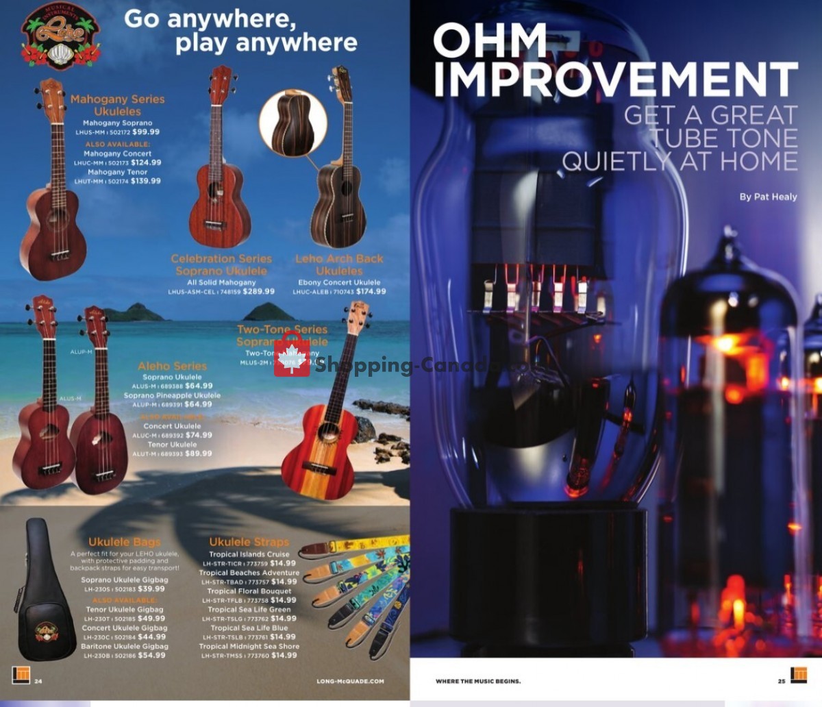 Long & McQuade flyer from Sunday October 1, 2023 to Monday July 1, 2024 - page 12