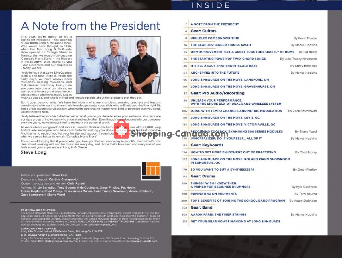 Long & McQuade flyer from Sunday October 1, 2023 to Monday July 1, 2024 - page 2