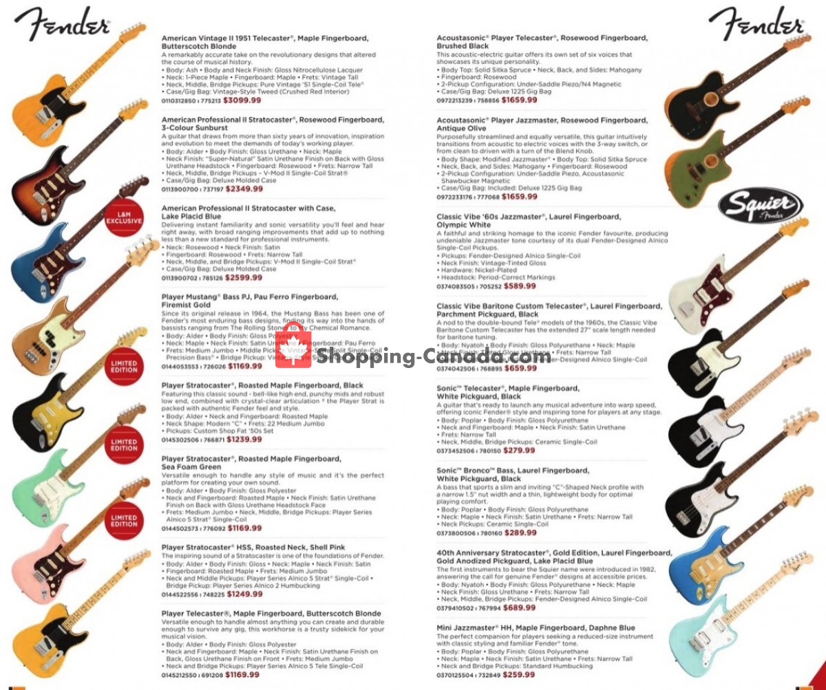 Long & McQuade flyer from Sunday October 1, 2023 to Monday July 1, 2024 - page 20