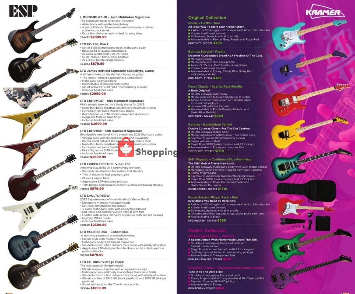 Long & McQuade flyer from Sunday October 1, 2023 to Monday July 1, 2024 - page 24