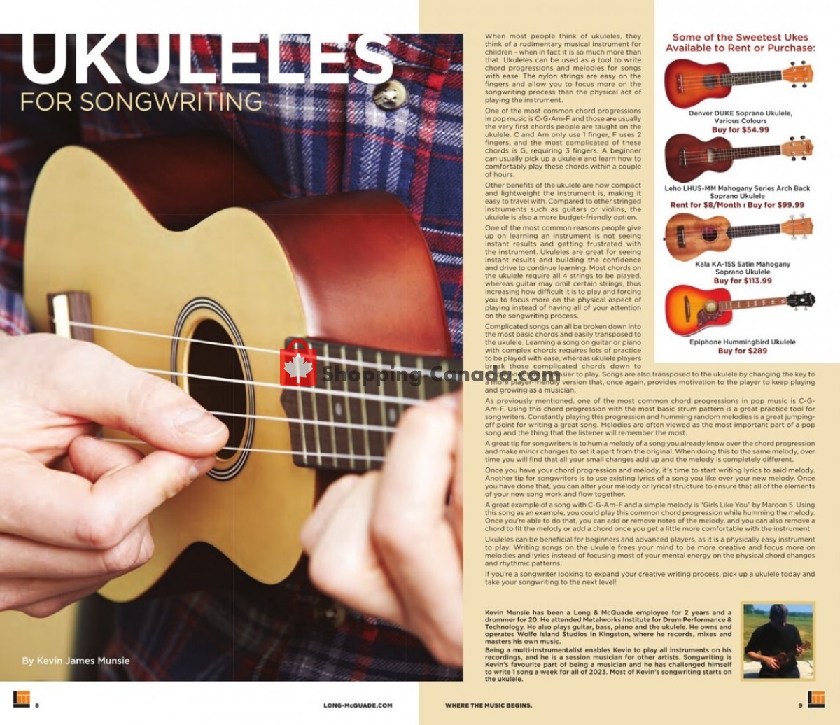 Long & McQuade flyer from Sunday October 1, 2023 to Monday July 1, 2024 - page 5