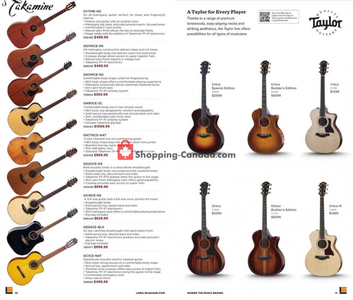 Long & McQuade flyer from Sunday October 1, 2023 to Monday July 1, 2024 - page 6