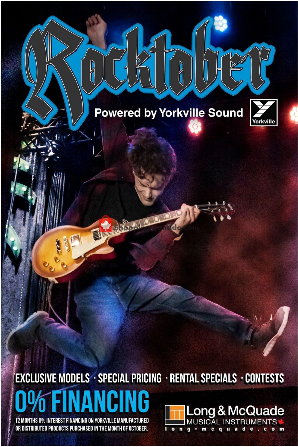 Long & McQuade Canada, flyer (Special Offer) October 1 October 31