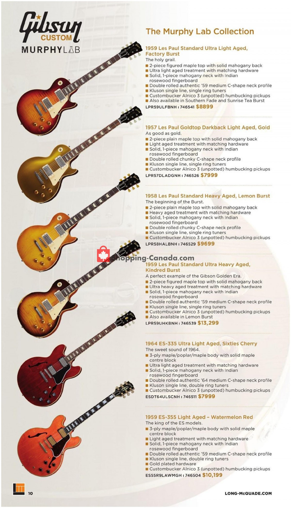 Long & McQuade flyer from Friday October 8, 2021 to Sunday July 31, 2022 - page 10