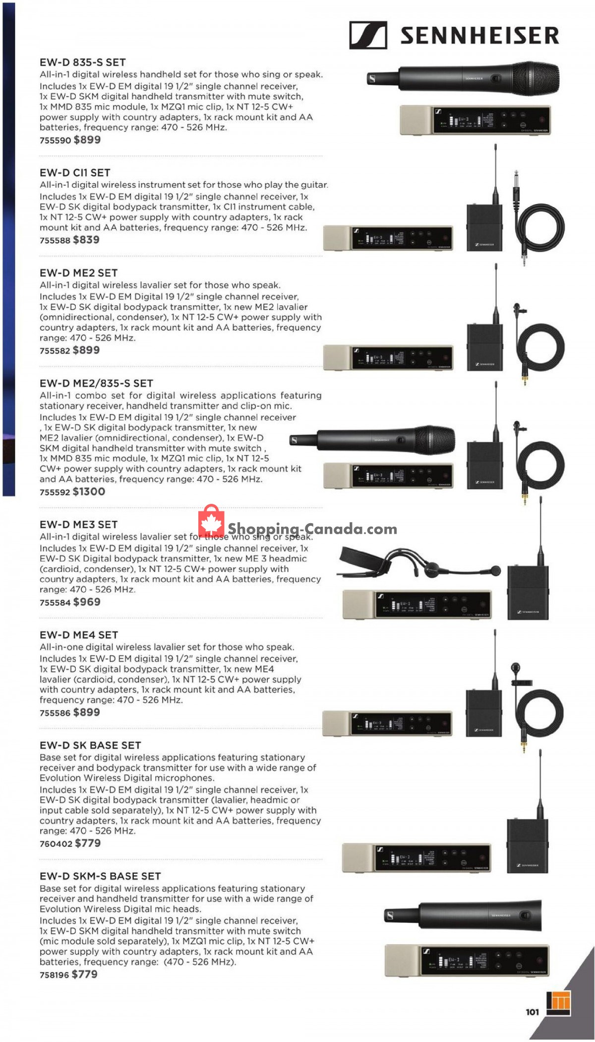 Long & McQuade flyer from Friday October 8, 2021 to Sunday July 31, 2022 - page 101