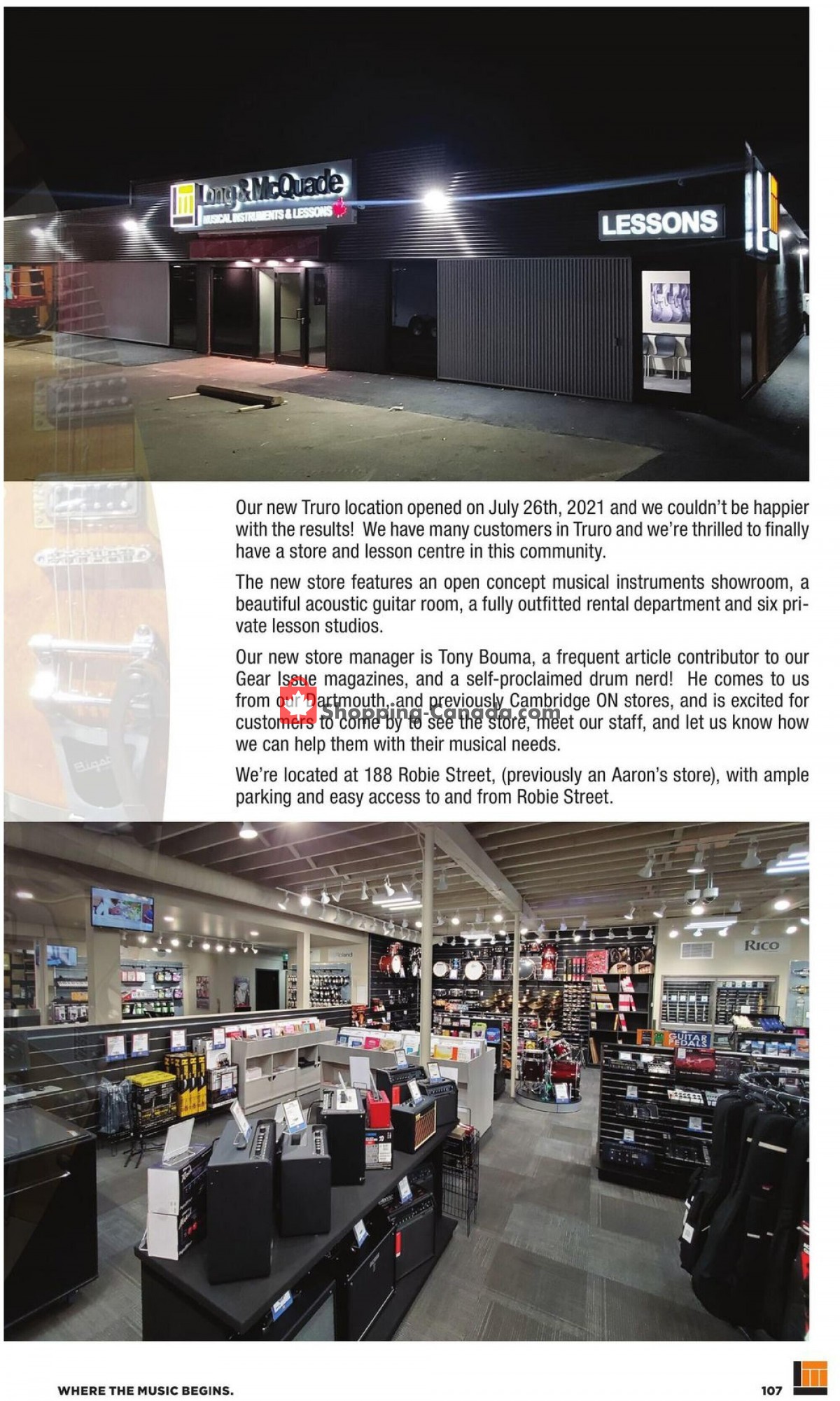 Long & McQuade flyer from Friday October 8, 2021 to Sunday July 31, 2022 - page 107