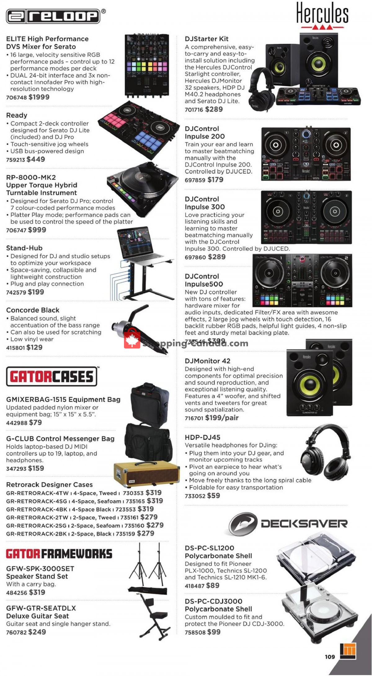 Long & McQuade flyer from Friday October 8, 2021 to Sunday July 31, 2022 - page 109