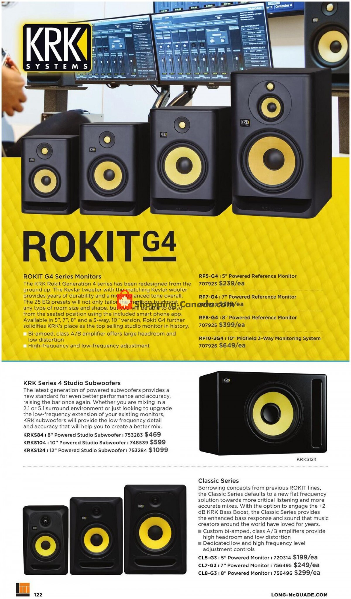 Long & McQuade flyer from Friday October 8, 2021 to Sunday July 31, 2022 - page 122