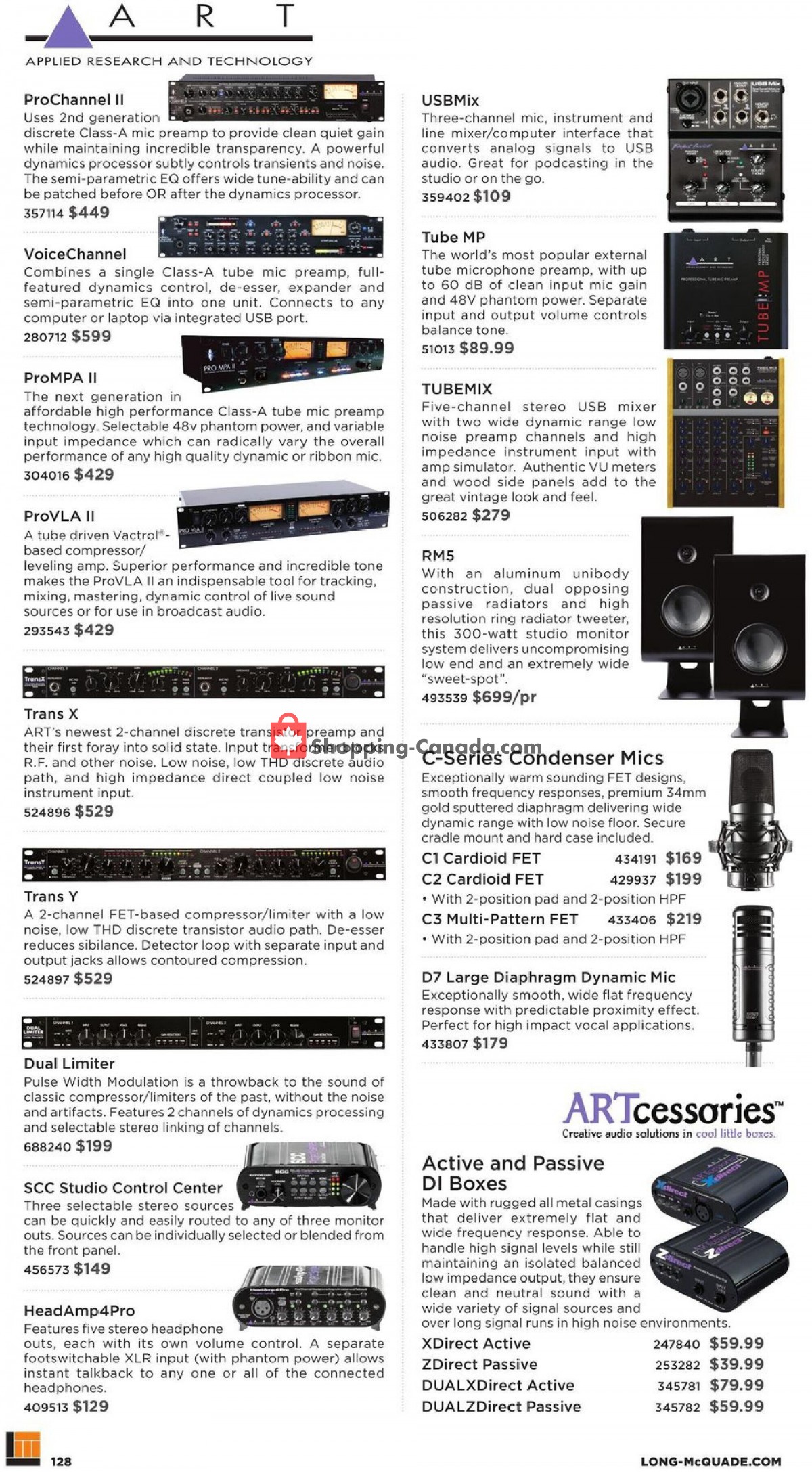 Long & McQuade flyer from Friday October 8, 2021 to Sunday July 31, 2022 - page 128