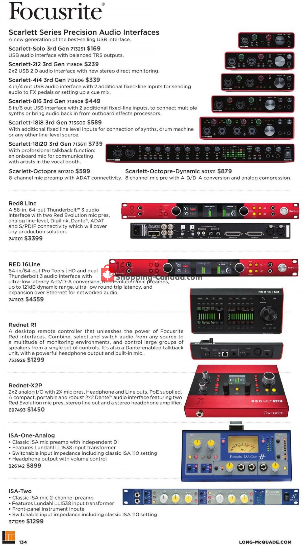 Long & McQuade flyer from Friday October 8, 2021 to Sunday July 31, 2022 - page 134