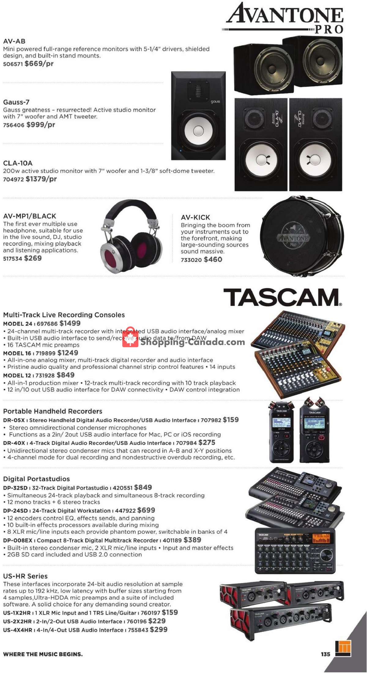 Long & McQuade flyer from Friday October 8, 2021 to Sunday July 31, 2022 - page 135